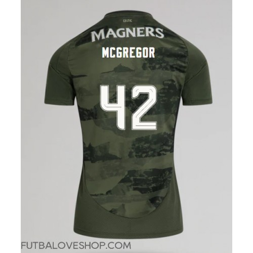 Dres Celtic Callum McGregor #42 Tretina 2024-25 Krátky Rukáv